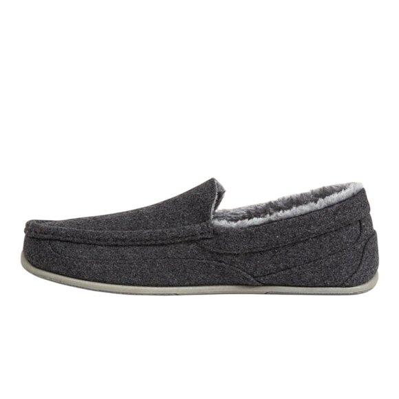 Deer Stags Spun Mens Moccasin Slippers - Picture 3 of 4